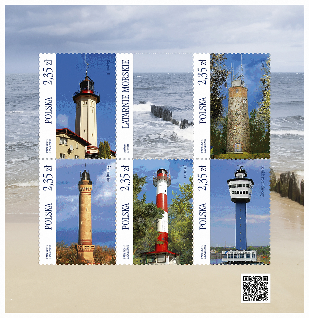 poland-lighthouse-souvenir-sheet-2015