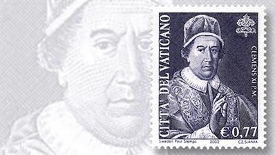 pope-clement-xi-vatican-city-stamp