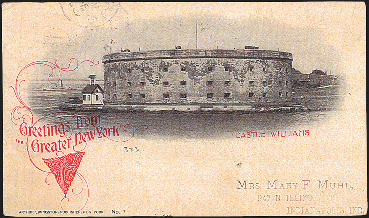 postcard-new-york-city-castle-williams