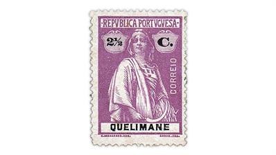 quelimane-portuguese-colonial-ceres-keyplate-stamp