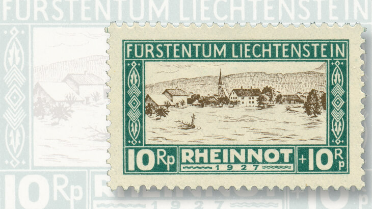 rhine-river-ruggell-flood-stamp