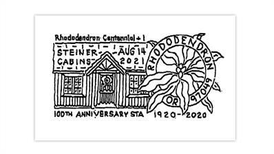 rhododendron-oregon-101st-anniversary-postmark