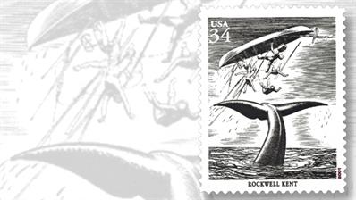 rockwell-kent-american-illustrators-stamp