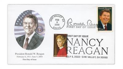 ronald-reagan-nancy-reagan-combination-first-day-cover