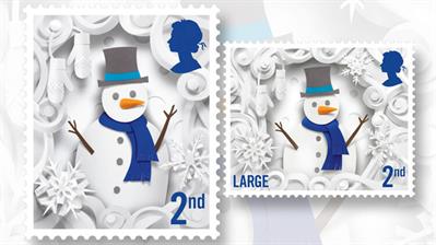 royal-mail-christmas-snowman-stamps