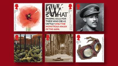 royal-mail-wwi-1918-set