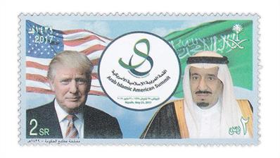 saudi-arabia-2017-donald-trump-stamp