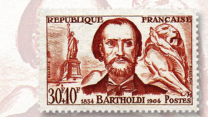 sculptor-frederic-bartholdi-stamp