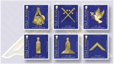 second-isle-of-man-united-grand-lodge-of-england-stamps