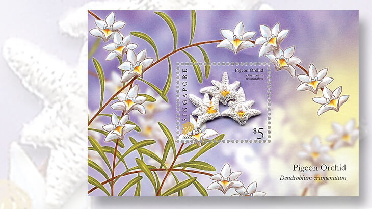 singapore-embroidered-flower-souvenir-sheet