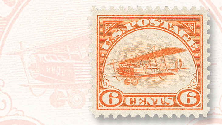 six-cent-curtiss-jenny-airmail-stamp