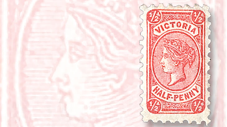 small-australian-queen-victoria-stamps