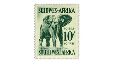 south-west-africa-1954-elephant-stamp