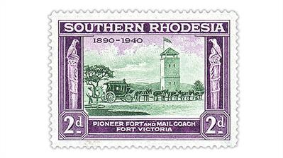 southern-rhodesia-1940-50th-anniversary-british-south-africa-company-stamp