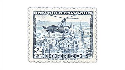 spain-1935-autogiro-stamp