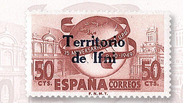 spanish-overprint-for-ifni