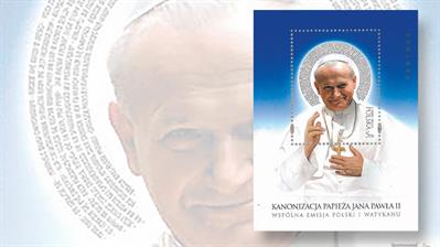 st-gabriel-award-2015-poland-souvenir-sheet-pope-john-paul-ii