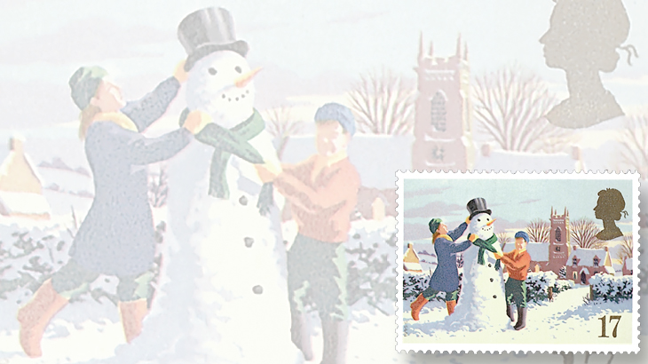 stamp-collecting-basics-christmas-1990-great-britain-snowman