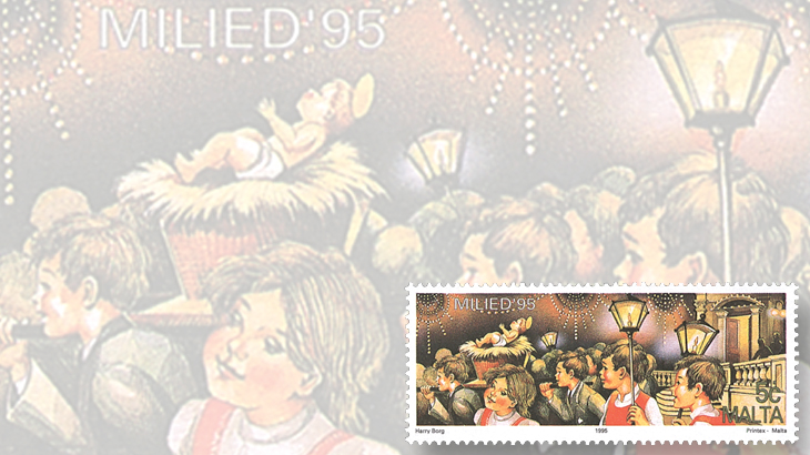 stamp-collecting-basics-christmas-1995-malta-children