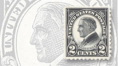 stamp-market-tips-warren-g-harding-mint-stamp-plate-block-pane