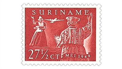 suriname-1949-women-netherlands-surinam-airmail-stamp