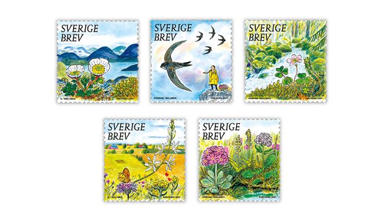 sweden-2021-precious-nature-stamps