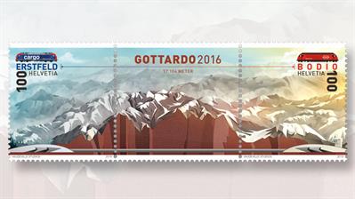 swiss-gotthard-base-tunnel-stamp