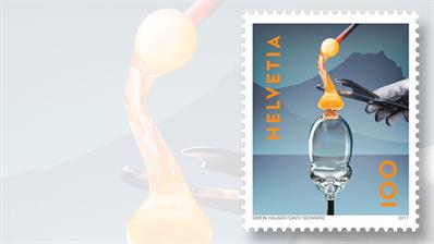 swiss-post-glass-craftsmanship-stamp