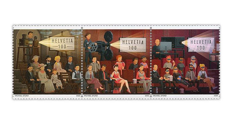 switzerland-2020-cinema-stamps-asiago-philatelic-art