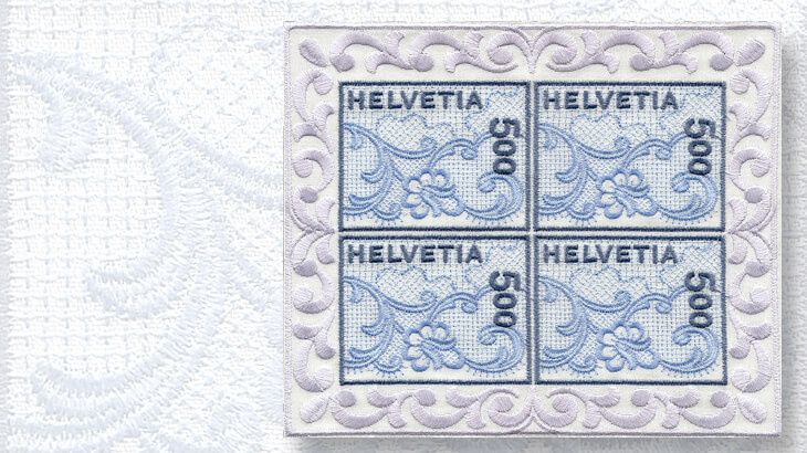 switzerland-first-embroidered-stamp