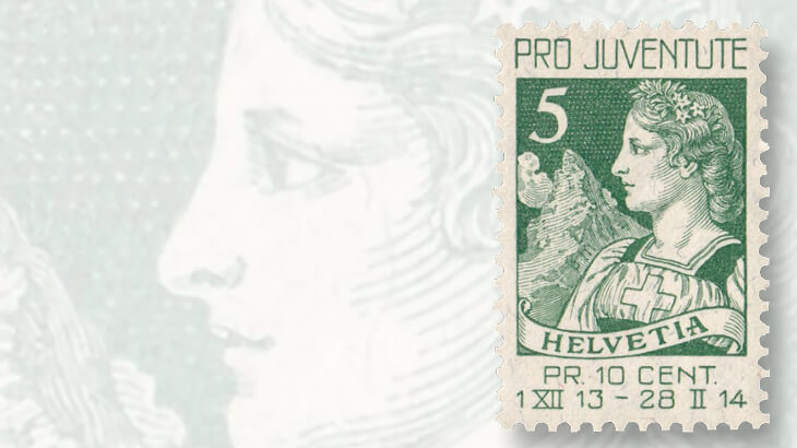 switzerland-first-pro-juventute-stamp