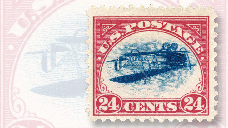 sybil-fitzgerald-inverted-jenny-airmail-stamp