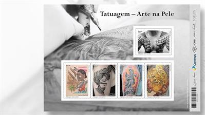 tattoo-artists-brazil-souvenir-sheet