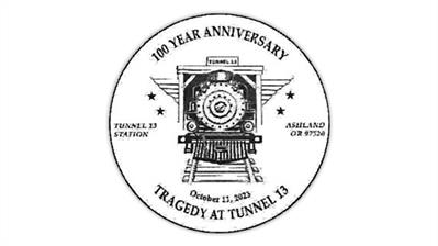 tragedy-tunnel-13-ashland-oregon-postmark