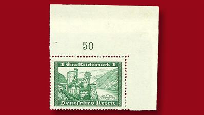 unissued-german-stamp