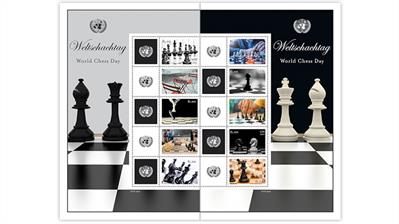 united-nations-2022-world-chess-day-stamps-pane