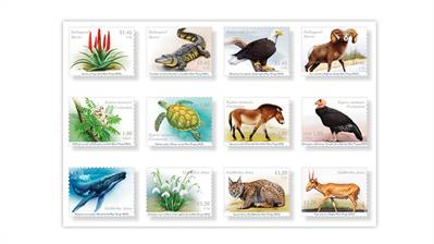 united-nations-2023-endangered-species-stamps