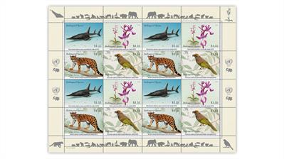 united-nations-2024-endangered-species-stamps-new-york-city