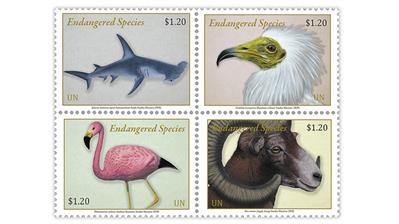 united-nations-new-york-2020-endangered-species-stamps