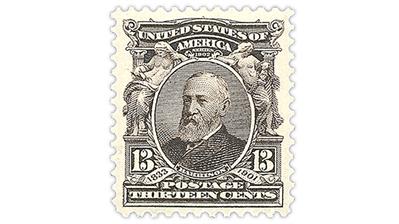 united-states-13-cent-benjamin-harrison-stamp