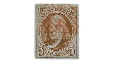 united-states-1847-red-orange-Benjamin-Franklin-stamp