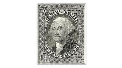 united-states-1851-gray-black-george-washington-stamp