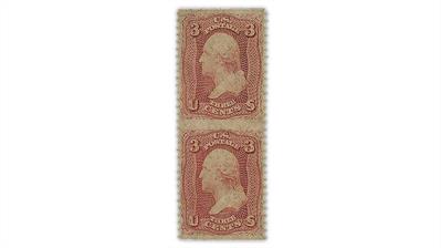 united-states-1861-washington-stamp-pair-imperforate-horizontally