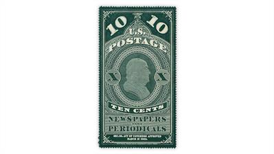 united-states-1865-benjamin-franklin-newspaper-stamp