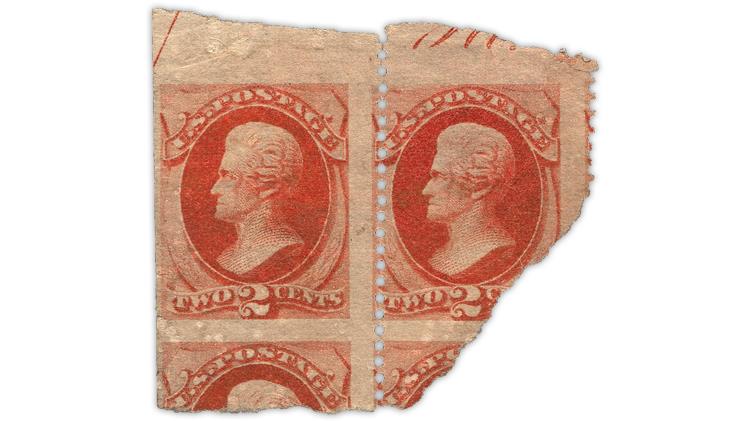 united-states-1875-andrew-jackson-stamps-imperf-horizontally