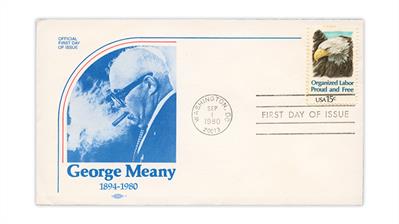 united-states-1908-organized-labor-george-meany-first-day-cover