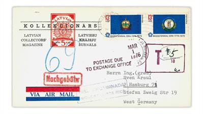 united-states-1976-bicentennial-stamps-international-letter-west-germany