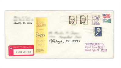 united-states-1989-registered-letter-short-paid-irregularity-handstamp