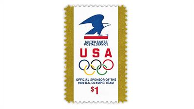 united-states-1991-olympic-rings-stamp