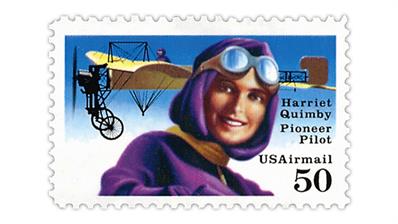 united-states-1993-harriet-quimby-airmail-stamp